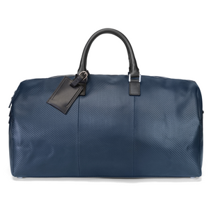 Blue Carbon Fiber Duffel
