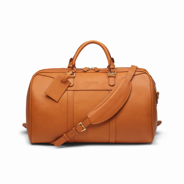 Weekender Bundle in Cognac Leather