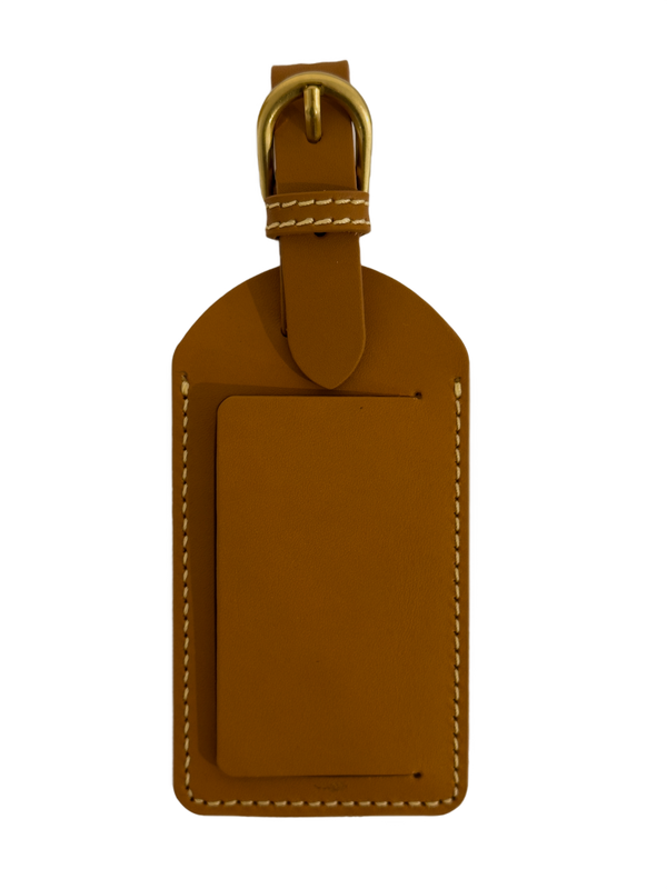 Leather Luggage Tag