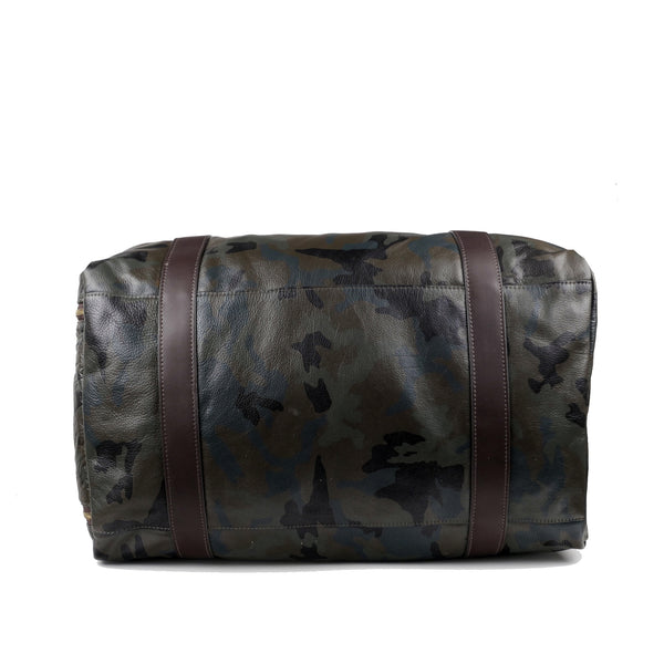 Green Camo Club Travel Bag