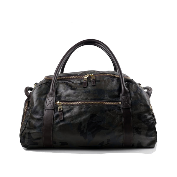 Green Camo Club Travel Bag