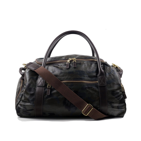 Green Camo Club Travel Bag