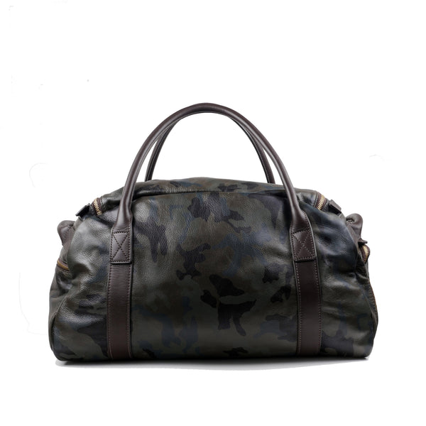 Green Camo Club Travel Bag