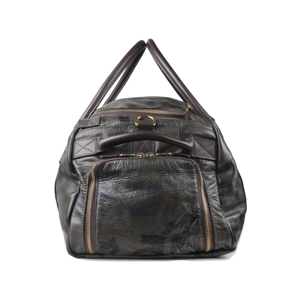 Green Camo Club Travel Bag